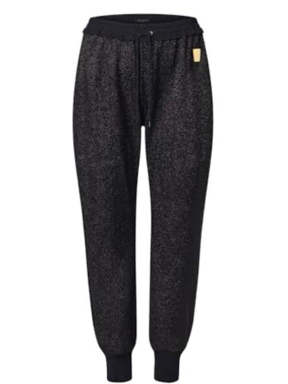 Louis Vuitton Black Sparkle Jogger Track Pants